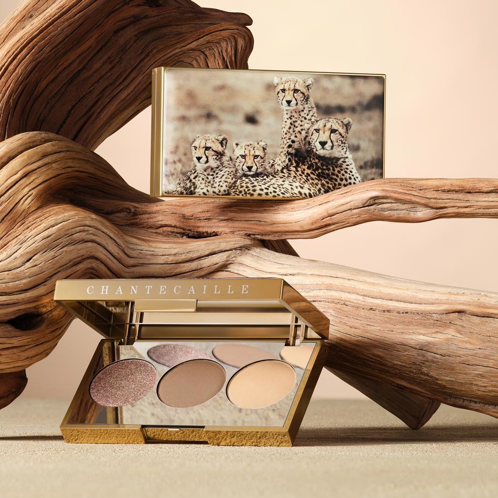 Chantecaille Cheetah Eyeshadow Trio