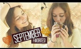 September Favorites 2015 // Beauty, Fashion, Lifestyle