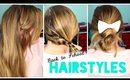 Back To School: Quick & Easy Heatless Hairstyles!