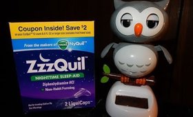 ZzZQuil Influenster Unboxing