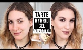 TARTE EMPOWERED HYBRID GEL FOUNDATION First Impression + Review | JamiePaigeBeauty