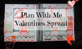Plan With Me: Valentines Spread ft Paige Plans