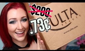 MY $200 ULTA HAUL.. I only paid .73¢! | The Best Kept ULTA Shopping Secret