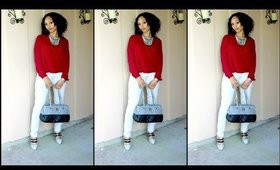 Lady in Red: Oufit of the Day