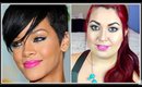 Rihanna Inspired Makeup Tutorial Collab w/nataliebeautyyy