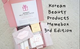 No.1 Korean Beauty Box Memebox (미미박스) 3rd Edition! ♡