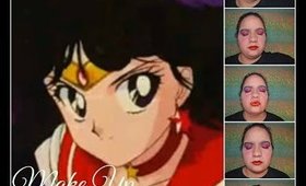 Sailor Mars Makeup Tutorial: Sailor Scout Collaboration