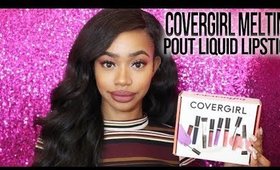 Unboxing & Try On | CoverGirl Melting Pout Liquid Lipstick