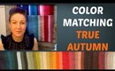 Autumn Color Palette - Mix and Matching Colors for Clothing | Warm Skin Undertone | Color Analysis
