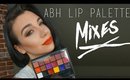 Anastasia Lip Palette Mixes | QuinnFace