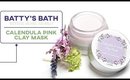 A Face Mask for Ultra Sensitive Skin?? // Batty's Bath Calendula Pink Clay Mask