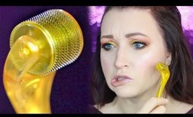 How to Use a Derma Roller the RIGHT Way (Does Microneedling Hurt?!)