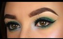 Dark Green Holiday Makeup Look // Holiday Makeup Tutorial 2016