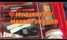 My Cruelty Free Everyday Makeup Drawer | May 2016