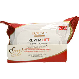 L'Oréal Revitalift wet cleansing towelettes