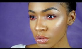 Sunday GRWM: Spring Makeup with a Pop Of Color ▸ VICKYLOGAN