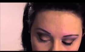 Urban Decay Nude smokey eye makeup tutorial