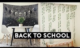 BACK TO SCHOOL HAUL! URBAN OUTFITTERS DORM ROOM DECOR 2019 | Nastazsa