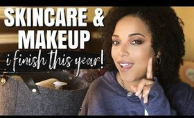 SKINCARE & MAKEUP I FINISHED THIS YEAR! ~ EMPTIES #27 || MelissaQ