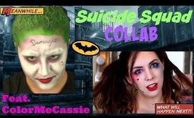 How To: Joker Suicide Squad Makeup Tutorial feat. ColorMeCassie (NoBlandMakeup)