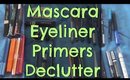 Eyeliner & Mascara Declutter