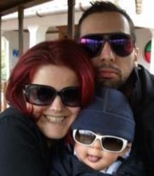 My husband and my baby... 