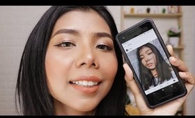 อัพเดทกันหน่อย 555 แต่งหน้าลุคโทนส้ม  ใน Instagram ใช้เครื่องสำอางหลักร้อยทั้งนั้น  | Licktga