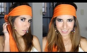 Maquillaje de Gitana para Halloween 2015! por Lau