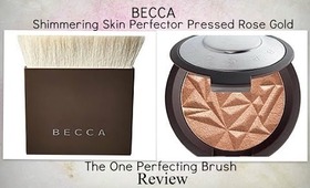 BECCA Shimmering Skin Perfector Pressed Rose Gold Review