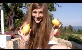 DIY: Highlight Your Hair Using Lemons!