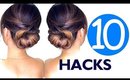 ★ 10 LAZY Girls Hair ROUTINE HACKS & Hairstyles | SUMMER Hairstyle EASY!