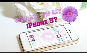 What's on my iPhone 5? | Jessica Chanell