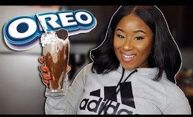 HOW TO MAKE AN OREO MILKSHAKE!