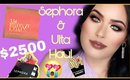 Huge NEW Spring Makeup Haul! Sephora, Ulta & More + Giveaway!! Huda Power Bullet, Scott Barnes