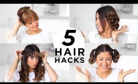 5 EASY HAIR HACKS YOU SHOULD KNOW | Luxy Hair