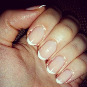 French nails. Kisses to my mani girl Magi