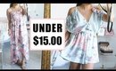 Dresses & Rompers UNDER $15.00!!! | Amazon Haul