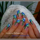 Floral Spring Nail Art, Collaboration With Lenysea 