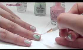 Candy Stripe Nail Polish Tutorial