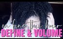 YES LORD!  KEEP YOUR CURLS DEFINED WITH VOLUME ON HIGH POROSITY FINE THIN HAIR | how to style