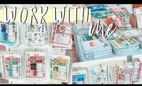 Come to Work with Me: My Stationery Brand, Haul & Chit Chat [Roxy James] #vlog #workwithme #workvlog