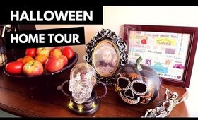 Halloween Home Tour & Spoopy Decor Shopping Vlog | Target, Michael's Crafts and Amazon