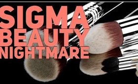 SIGMA BEAUTY NIGHTMARE! Sigma Brush Demo