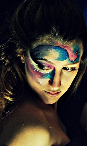 I made this make-up on my friend Giulia for a photoshoot