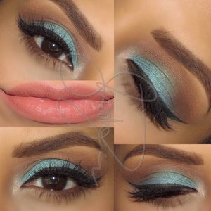 A brown smokey eye that can be paired up with plenty of lid colors. 