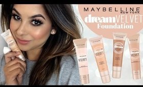 Maybelline Dream Velvet Foundation | Review & Tutorial