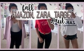 AMAZON, ZARA, TARGET FINDS! FASHION HAUL