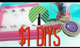 $1 DIY Room Decor! Dollar Tree DIYs!