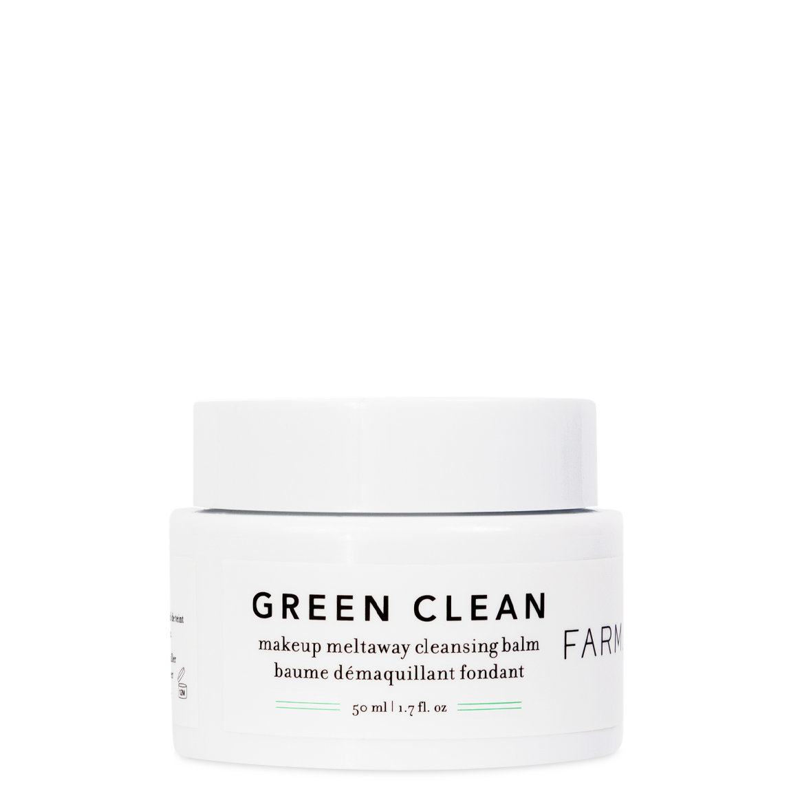 Farmacy Green Clean Makeup Meltaway Cleansing Balm 1.7 oz alternative view 1 - product swatch.