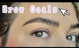 The BROW ROUTINE that changed my life 🤯 Dewy eyebrow routine!